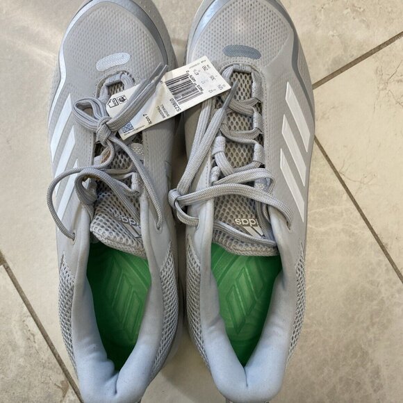 Adidas Icon 7 Metal Baseball Cleats Gray SPG 753001 Mens Size 12.5 12‎ 1/5 NWB - Picture 7 of 11